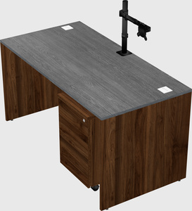 Rectangular desk