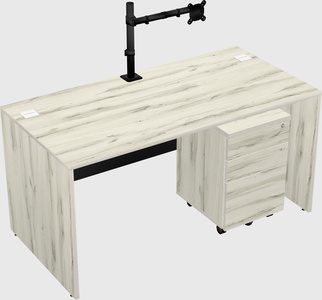 Rectangular desk