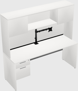 Rectangular desk