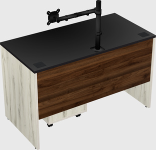Rectangular desk