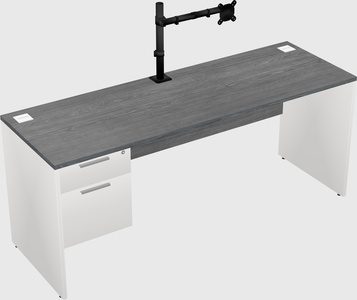 Rectangular desk