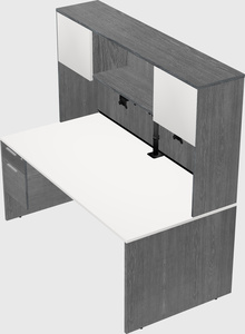 Rectangular desk