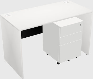 Rectangular desk