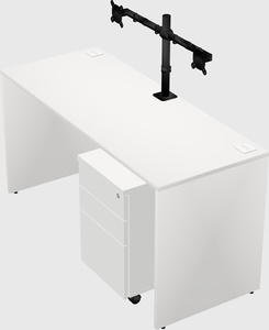 Rectangular desk