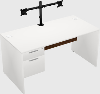 Rectangular desk