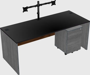 Rectangular desk