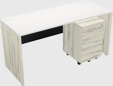 Rectangular desk