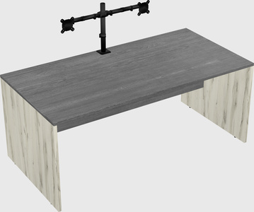 Rectangular desk