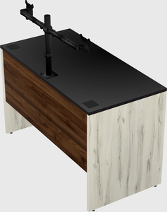 Rectangular desk