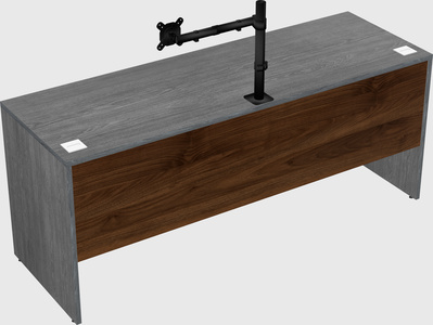 Rectangular desk