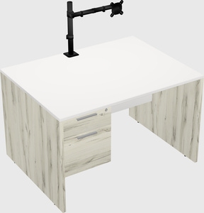 Rectangular desk