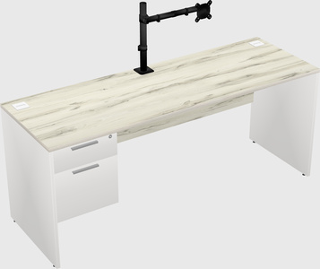 Rectangular desk