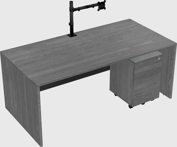 Rectangular desk