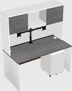 Rectangular desk