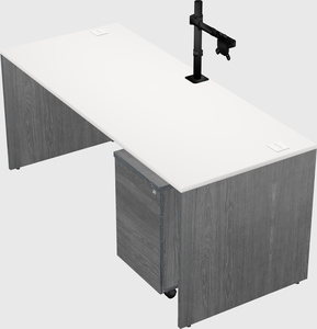 Rectangular desk