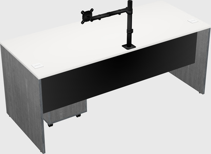 Rectangular desk