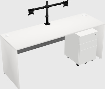 Rectangular desk
