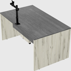Rectangular desk