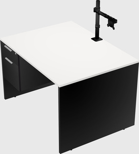 Rectangular desk