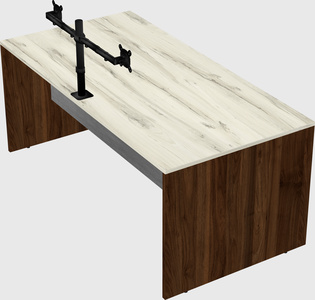 Rectangular desk