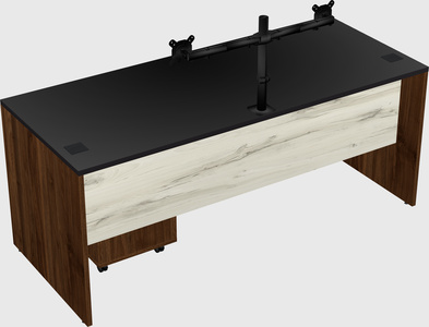 Rectangular desk