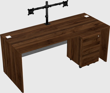 Rectangular desk