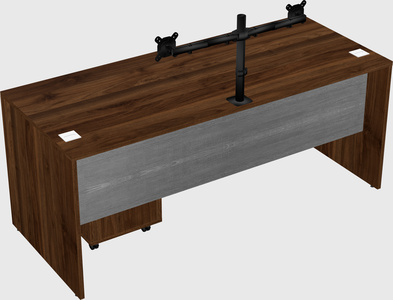 Rectangular desk
