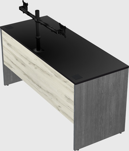 Rectangular desk