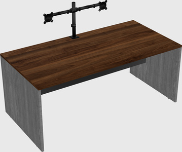 Rectangular desk