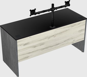 Rectangular desk