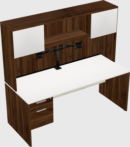 Rectangular desk