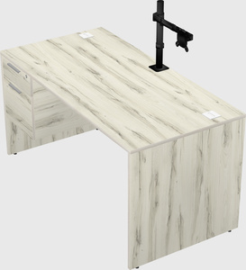 Rectangular desk