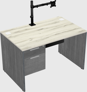 Rectangular desk