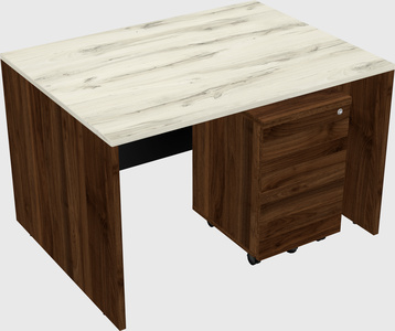 Rectangular desk