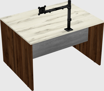 Rectangular desk