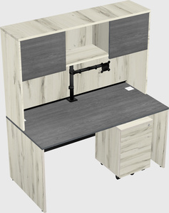 Rectangular desk