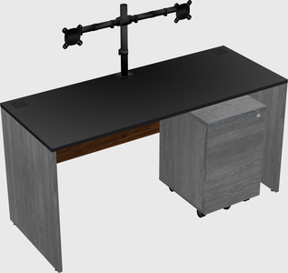 Rectangular desk