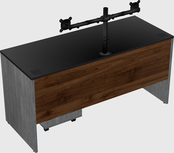 Rectangular desk