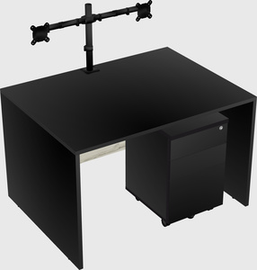 Rectangular desk
