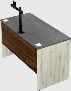 Rectangular desk