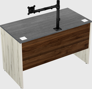 Rectangular desk