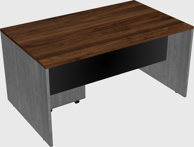 Rectangular desk