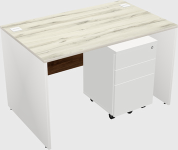 Rectangular desk