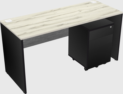 Rectangular desk