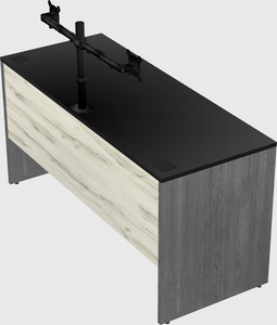 Rectangular desk