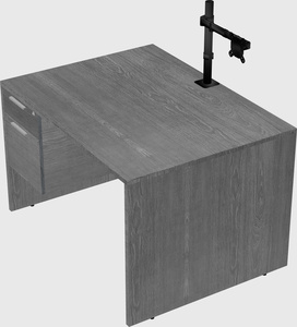 Rectangular desk