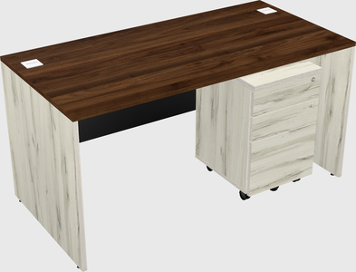 Rectangular desk