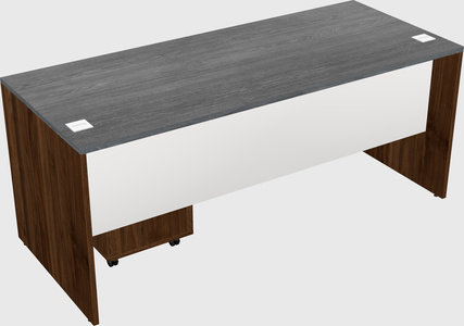 Rectangular desk