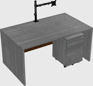 Rectangular desk