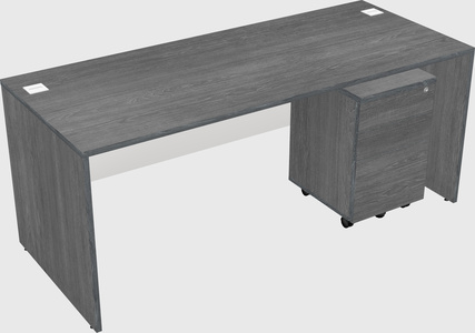 Rectangular desk
